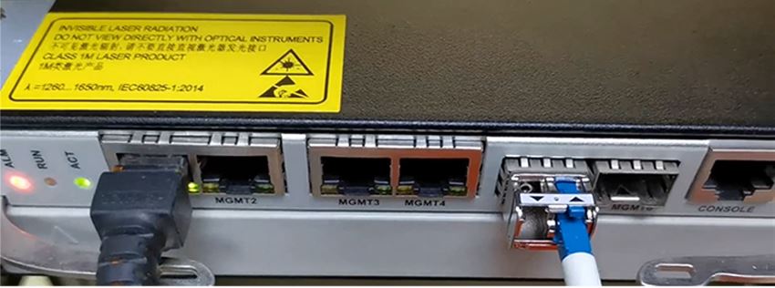how to install 4ch single fiber mux demux 5