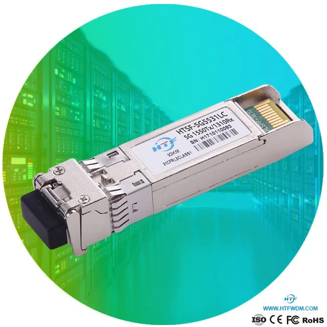 BIDI Transceivers 5G Tx1550nmRx1310nm SFP 15 km