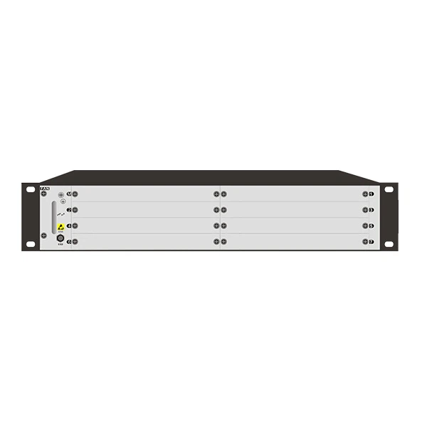 Standard 2U 19inch Chassis 8 Slot Dual AC/DC Power Support